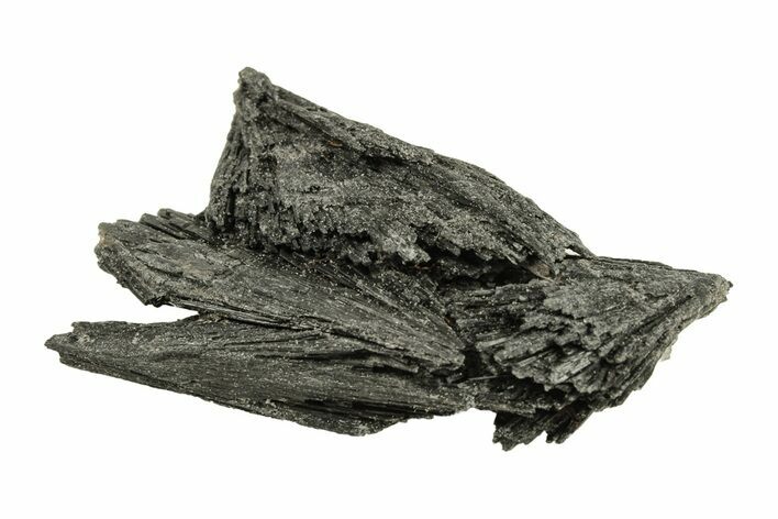 Intricate Black Kyanite Crystal Cluster - Brazil #268581